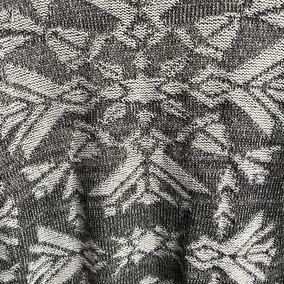 Mudd Southwestern Pattern Open Cardigan White Gray Size Medium - Picture 3 of 6